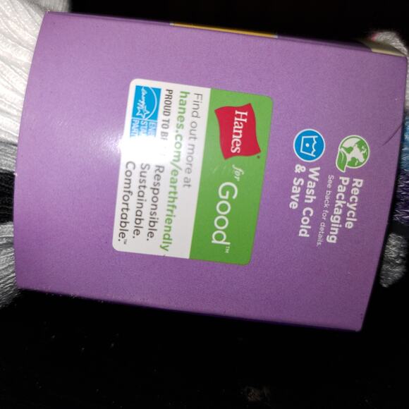 3 X Value 12 Packs Hanes Girls Wicking Cool Comfort No Show Socks Size L 4-10 - Picture 6 of 7